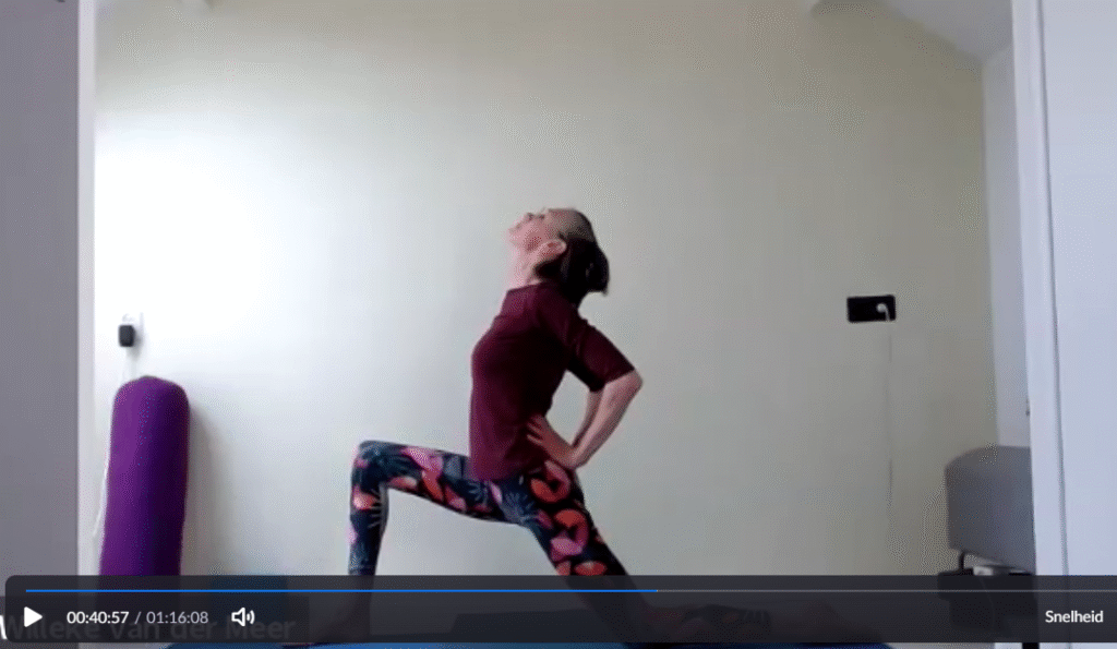 LIVE Online Yoga met Willeke
